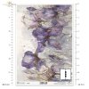dekoracyjne wzory, motywy kwiatowe, bukiet kwiatów, Ogród Muz, Garden of Muses * Mulberry decoupage paper FPA1005, decorative patterns, floral motifs, bouquet of flowers, Garden of Muses *Seria Garden of Muses